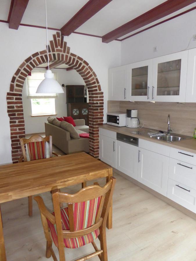 Ferienwohnung Elise Im Gulfhof Am Kanal Grossefehn Exterior foto
