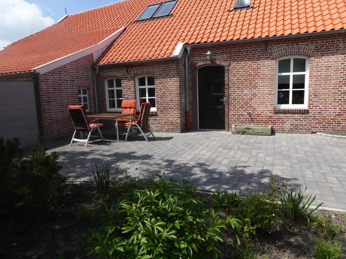 Ferienwohnung Elise Im Gulfhof Am Kanal Grossefehn Exterior foto